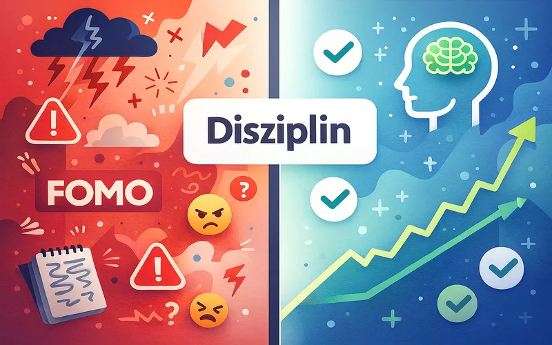 Visualisierung der Psychologie im Wettmanagement - Kontrolle durch Disziplin gegen emotionale Entscheidungen